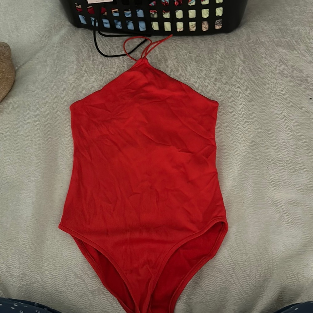 Bodysuit red size small